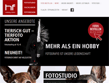Tablet Screenshot of hobby-foto.de